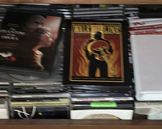 Lot 105: Collection of Music CDs and DVDs