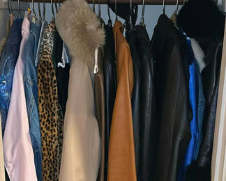 Lot 31: Collection of Coats, Jackets, and Outerwear
