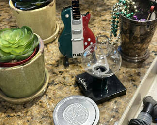Lot 47: Assorted Drinkware, Barware, and Decorative Items