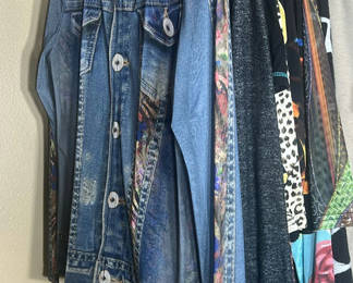 Lot 230: Women's Denim Jacket and Assorted Tops