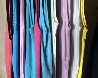 Lot 225: Assorted Women's Knit Sleeveless Tops and Sweaters