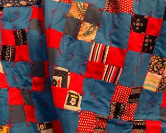 Hand tied quilt