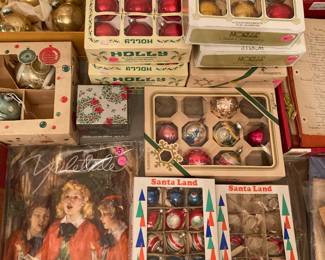 Vintage Christmas balls