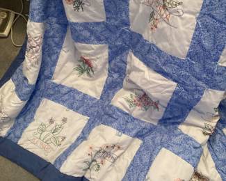 State Flowers quilt