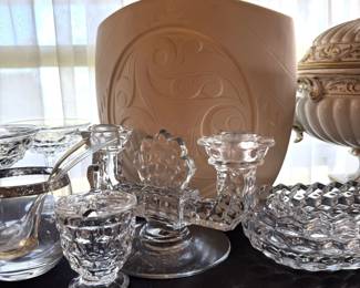 AMERICAN FOSTORIA TERRY JACKSON POTTERY