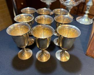 GORHAM STERLING 571 GOBLETS