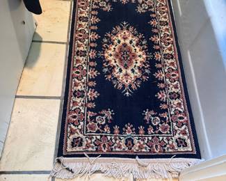 BLUE ORIENTAL RUG