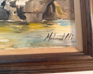 SIGNATURE ON PAINTING