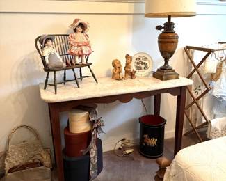 MARBLE TOP SOFA TABLE