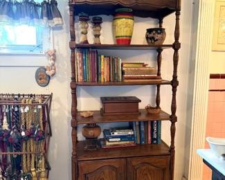 WOOD BOOK SHELF