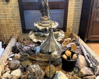 WATER FOUNTAIN YES IN THE HOUSE