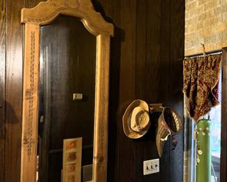 WOOD FRAME MIRROR