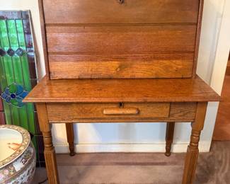 SLANT FRONT PLANTATION DESK
