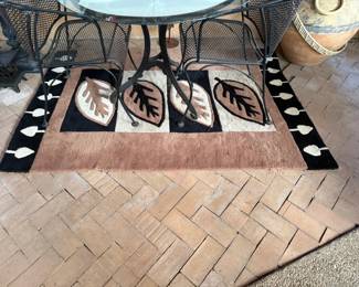 LEAF RUG 4'7" X5'11"