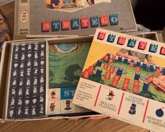 1962 1st Edition Stratego Game