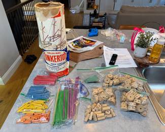 Vintage tinker toys