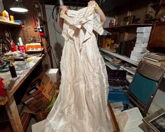 1930s Wedding Dress