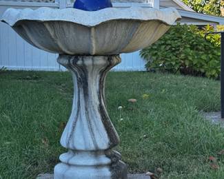 Concrete Bird Bath