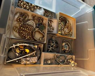 Lots of costume jewelry 
