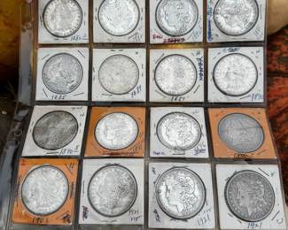 US Morgan Silver Dollars