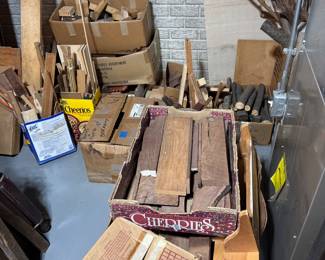 tons of wood for projects and for carving