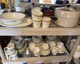 2 sets of Corelle dishes
