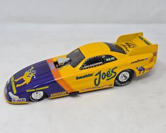 56 AutographedWhitBazemore1996SmokinJoesCamelMustangFunnyCar