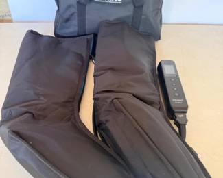 163 FitKingFT081ABlackAirCompressionLegHeatMassager