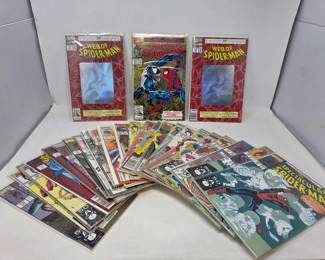 95 HUGE80s90sCopperModernAgeSpiderManComicLot28Books