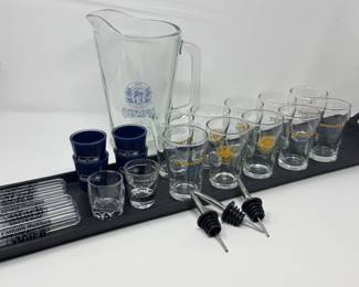 26 OlympiaBeerTumwaterBrewfestLogoBarwareGlassSet