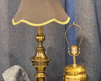 84 VintageStiffelBrassTableLampswithCompanionLamp
