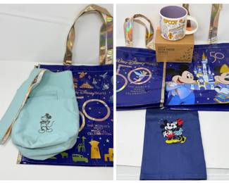 113 DisneyParks50thToteCanvasBagTowelMug