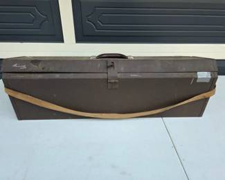187 VintageKennedyKitsStyleK32SteelCarpentersSlantTopToolBox