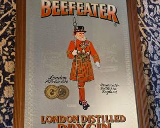 53 BeefeaterLondonDryGinMirroredBarSign