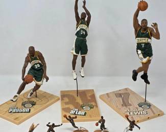 105 SeattleSuperSonicsActionFigureCollectionGTIMinisMcFarlanes