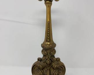 27 OrnateBrassScrollDoorstop