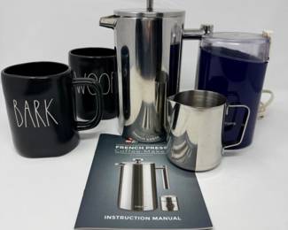 42 CoffeeBrewingSetwithRaeDunnBarkWoofMugs