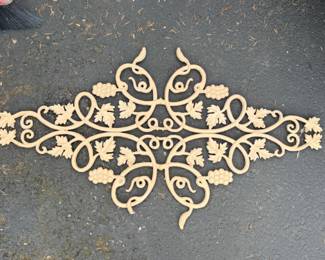 149 CastIronGrapevineWallPanel41x23Inches