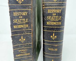 184 HistoryofSeattleVolsIIIIILeatherCloth