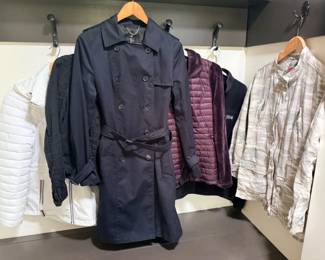 207 6WomensSmallandMediumBrandNameJackets