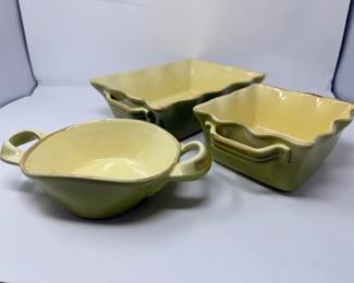 22 ItalianCeramicBakingDishTrio