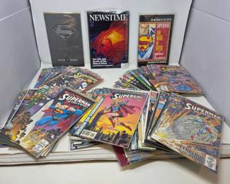 90 Vintage90sDCSupermanComicBookLot50Books