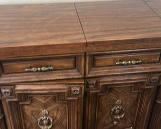 Lot 4: Vintage Mediterranean Style Wooden Cabinet