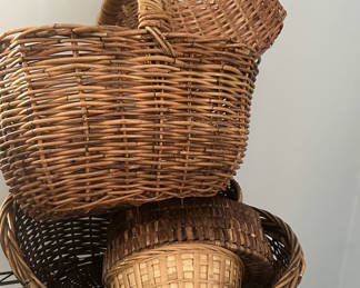 Lot 27: Assortment Of Woven Baskets