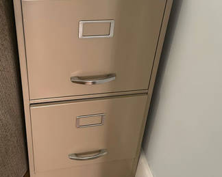 Lot 24: Two Drawer Filing Cabinet