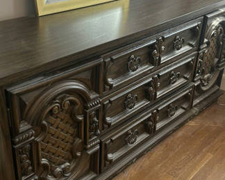 Lot 21: Vintage Spanish Colonial Dresser