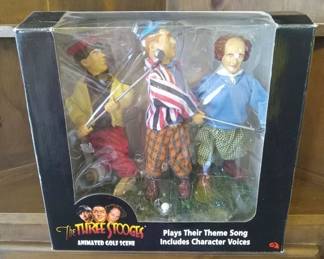 3 Stooges Golf Figure