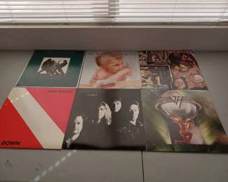 Retro And Vintage Rock Albums- Van Halen And More