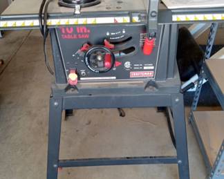 Craftsman 10 Inch Table Saw