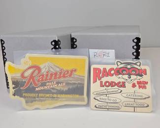 Lot C149 Vintage Beer Coaster Collection Assorted Breweries, Letter R